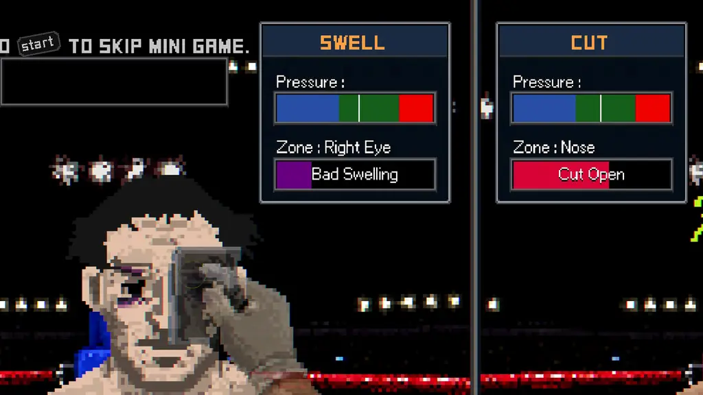 Training in Bruisers 2D Boxing: Workouts, Gains and Burnout — in-game screenshot